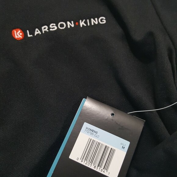 Nike Golf Women’s  Long Sleeve  Pullover Size Medium Black 1/4 Zip - Picture 6 of 6